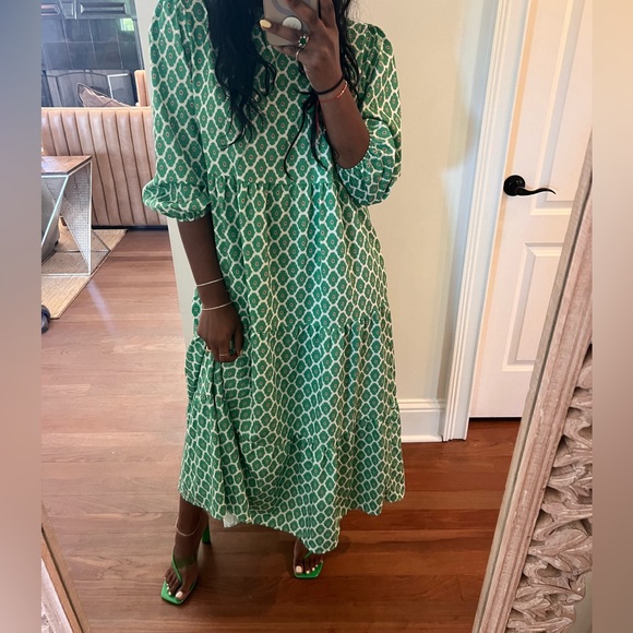 Vintage green dress and shoes!! - Picture 3 of 5